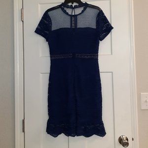 London Lace cutout dress